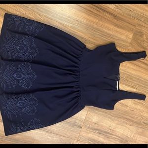 Navy Blue Francesca’s Dress